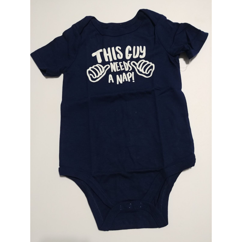 This guy needs a nap onesie 24m
